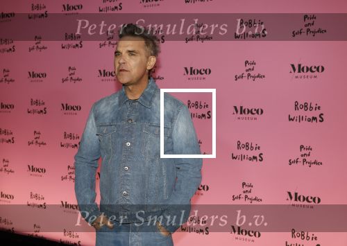 Amsterdam 7 maart 2024
Opening expositie Robbie Williams in het Moco museum.