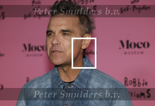 Amsterdam 7 maart 2024
Opening expositie Robbie Williams in het Moco museum.