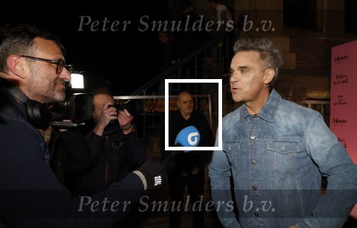 Amsterdam 7 maart 2024
Opening expositie Robbie Williams in het Moco museum.