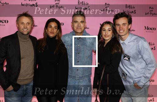 Amsterdam 7 maart 2024
Opening expositie Robbie Williams in het Moco museum.