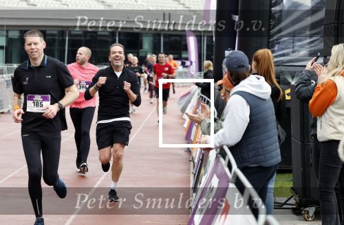 Amsterdam 16 maart 2024
Radio 538 run tbv het Prinses Maxima Centrum in het Olympisch stadion. Oa aanwezig 
Robert Doornbos