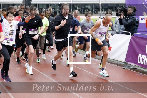 Amsterdam 16 maart 2024
Radio 538 run tbv het Prinses Maxima Centrum in het Olympisch stadion. Oa aanwezig 
Robert Doornbos
