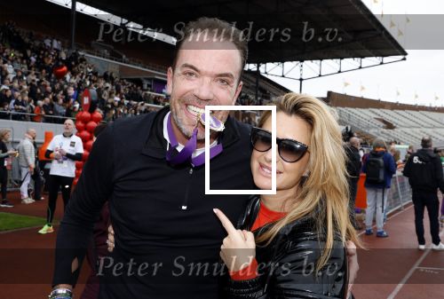 Amsterdam 16 maart 2024
Radio 538 run tbv het Prinses Maxima Centrum in het Olympisch stadion. Oa aanwezig 
Robert Doornbos en Chantal Bles