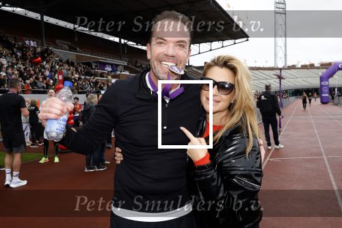 Amsterdam 16 maart 2024
Radio 538 run tbv het Prinses Maxima Centrum in het Olympisch stadion. Oa aanwezig 
Robert Doornbos en Chantal Bles