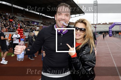 Amsterdam 16 maart 2024
Radio 538 run tbv het Prinses Maxima Centrum in het Olympisch stadion. Oa aanwezig 
Robert Doornbos en Chantal Bles