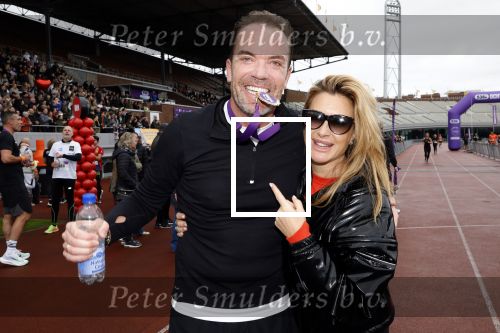 Amsterdam 16 maart 2024
Radio 538 run tbv het Prinses Maxima Centrum in het Olympisch stadion. Oa aanwezig 
Robert Doornbos en Chantal Bles