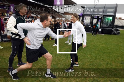 Amsterdam 16 maart 2024
Radio 538 run tbv het Prinses Maxima Centrum in het Olympisch stadion. Oa aanwezig 
Robert Doornbos en Dafne Schippers