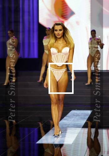 Amsterdam 5 maart 2024
Modeshow Hunkemoller in de westergasfabriek . Oa Loiza lamers loopt mee. Romina Palm