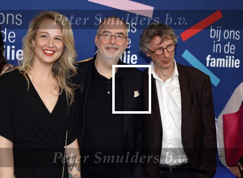 Amsterdam 15 maart 2024
Boekenbal in de stadschouwburg. Ronald Giphart met partner