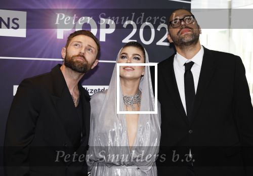Leusden 4 maart 2024
Uitreikings edisons pop 2024 in het AFAS theater in Leusden. Roxeanne Hazes en vriend