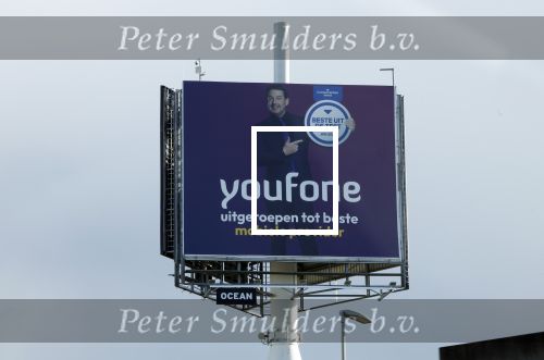 Eindhoven 23 maart 2024
Youfone abri met daarop Ruben Nicolai