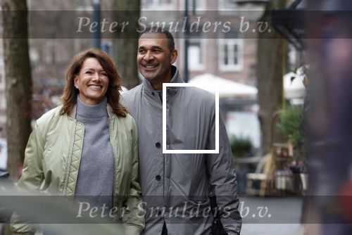 Amsterdam 22 maart 2024
Ruud Gullit met zijn vriendin Karin de Rooij