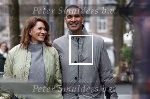 Amsterdam 22 maart 2024
Ruud Gullit met zijn vriendin Karin de Rooij