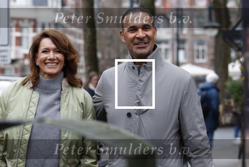 Amsterdam 22 maart 2024
Ruud Gullit met zijn vriendin Karin de Rooij