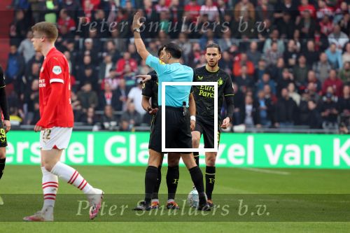 Eindhoven, 3 maart 2024 PSV-Feyenoord, eindstand 2-2 
Kompetitie Seizoen 2023-2024
Scheidsrechter Serdar Gozubuyuk