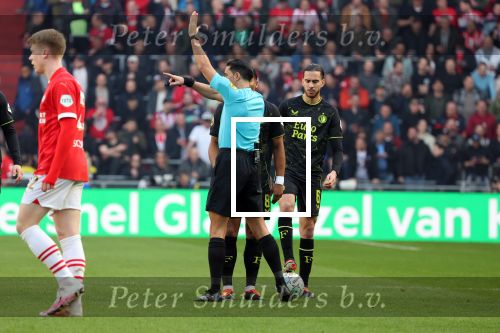 Eindhoven, 3 maart 2024 PSV-Feyenoord, eindstand 2-2 
Kompetitie Seizoen 2023-2024
Scheidsrechter Serdar Gozubuyuk