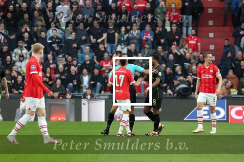 Eindhoven, 3 maart 2024 PSV-Feyenoord, eindstand 2-2 
Kompetitie Seizoen 2023-2024
Scheidsrechter Serdar Gozubuyuk
