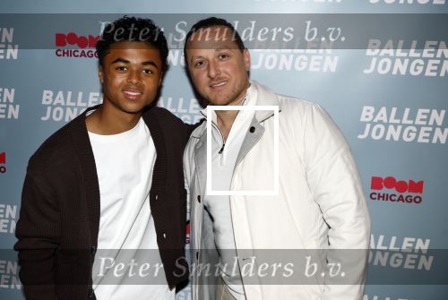 Amsterdam 27 maart 2024
Boekpresentatie Nino Wilkes in boom boom Chicago. Shane Kluivert met Benjamin Aslan