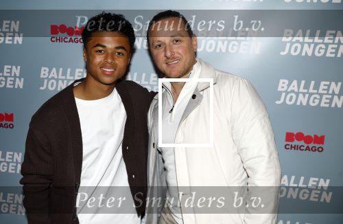Amsterdam 27 maart 2024
Boekpresentatie Nino Wilkes in boom boom Chicago. Shane Kluivert met Benjamin Aslan