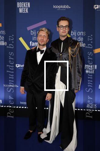 Amsterdam 15 maart 2024
Boekenbal in de stadschouwburg. Splinter Chabot en Joshua Nolet