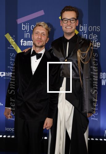 Amsterdam 15 maart 2024
Boekenbal in de stadschouwburg. Splinter Chabot en Joshua Nolet