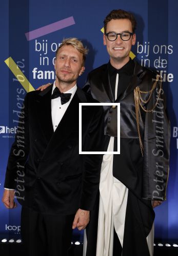 Amsterdam 15 maart 2024
Boekenbal in de stadschouwburg. Splinter Chabot en Joshua Nolet