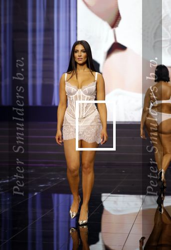 Amsterdam 5 maart 2024
Modeshow Hunkemoller in de westergasfabriek . Oa Loiza lamers loopt mee. Stephanie Abu Sbeih