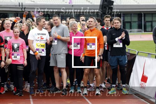 Amsterdam 16 maart 2024
Radio 538 run tbv het Prinses Maxima Centrum in het Olympisch stadion. Oa aanwezig 
Steve Schumann en Desmond v Kooten