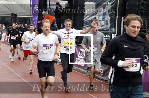 Amsterdam 16 maart 2024
Radio 538 run tbv het Prinses Maxima Centrum in het Olympisch stadion. Oa aanwezig 
Steve Schumann en Desmond v Kooten