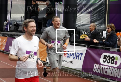 Amsterdam 16 maart 2024
Radio 538 run tbv het Prinses Maxima Centrum in het Olympisch stadion. Oa aanwezig 
Steve Schumann en Desmond v Kooten