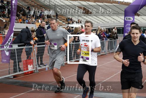 Amsterdam 16 maart 2024
Radio 538 run tbv het Prinses Maxima Centrum in het Olympisch stadion. Oa aanwezig 
Steve Schumann en Desmond v Kooten