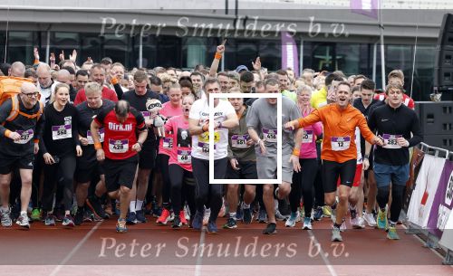 Amsterdam 16 maart 2024
Radio 538 run tbv het Prinses Maxima Centrum in het Olympisch stadion. Oa aanwezig 
Steve Schumann en Desmond v Kooten