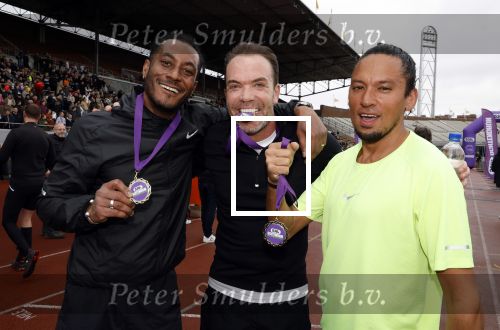 Amsterdam 16 maart 2024
Radio 538 run tbv het Prinses Maxima Centrum in het Olympisch stadion. Oa aanwezig 
Sunnery James  Ryan Marciano en Robert Doornbos