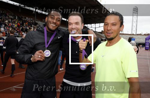 Amsterdam 16 maart 2024
Radio 538 run tbv het Prinses Maxima Centrum in het Olympisch stadion. Oa aanwezig 
Sunnery James  Ryan Marciano en Robert Doornbos