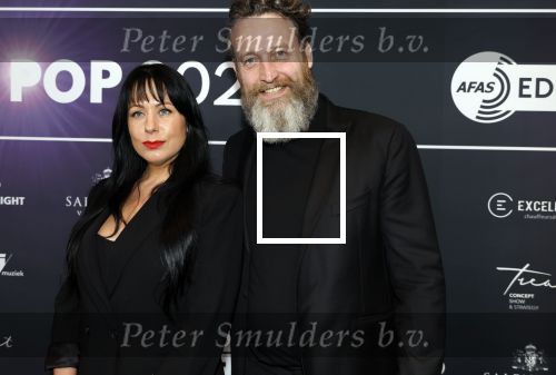Leusden 4 maart 2024
Uitreikings edisons pop 2024 in het AFAS theater in Leusden. Sven Hammond met partner