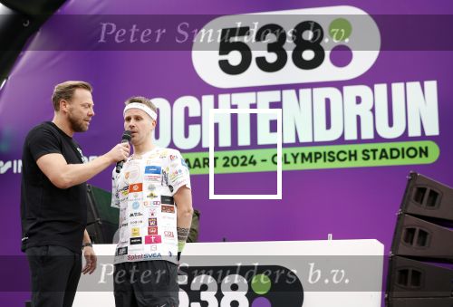 Amsterdam 16 maart 2024
Radio 538 run tbv het Prinses Maxima Centrum in het Olympisch stadion. Oa aanwezig 
Tim Klijn en Jeroen v