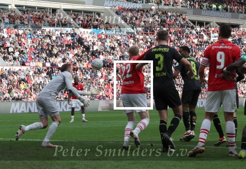 Eindhoven, 3 maart 2024 PSV-Feyenoord, eindstand 2-2 
Kompetitie Seizoen 2023-2024
Timon Wellenreuther