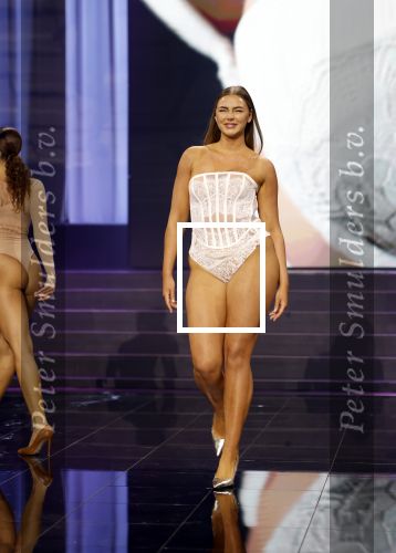 Amsterdam 5 maart 2024
Modeshow Hunkemoller in de westergasfabriek . Oa Loiza lamers loopt mee. Vivian Hoorn