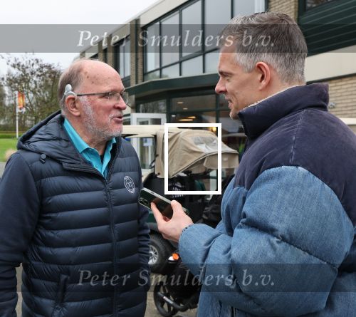 Brielle, 22 maart 2024
Golf4Health-Golfdag met.o.a. Wim v Hanegem
Willy v d Kerkhof in gesprek met Nick Dijkman