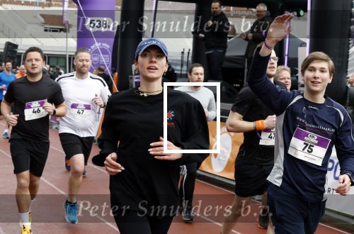 Amsterdam 16 maart 2024
Radio 538 run tbv het Prinses Maxima Centrum in het Olympisch stadion. 
Zangeres Maan Zangeres