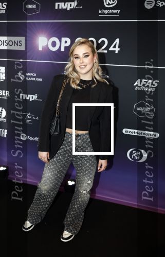 Leusden 4 maart 2024
Uitreikings edisons pop 2024 in het AFAS theater in Leusden. 
Zangeres Senna Zangeres 
Senna Willems