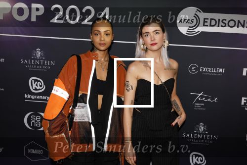 Leusden 4 maart 2024
Uitreikings edisons pop 2024 in het AFAS theater in Leusden. Zoe Livay