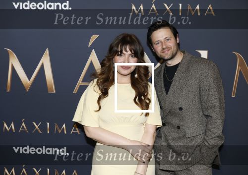 Amsterdam 11 maart 2026
Premiere 2e seizoen Maxima ( Videoland) in nieuwe kerk in Amsterdam . Abbey Hoes en Stef de Bot