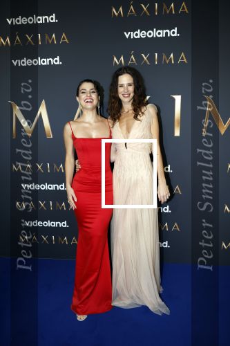 Amsterdam 11 maart 2026
Premiere 2e seizoen Maxima ( Videoland) in nieuwe kerk in Amsterdam . Agustina Palma  en Delfina Chaves