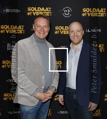 Leiden 31 maart 2026
Premiere Soldaat in verzet in de schouwburg van Leiden. Albert Verlinde en Bram Verhaak