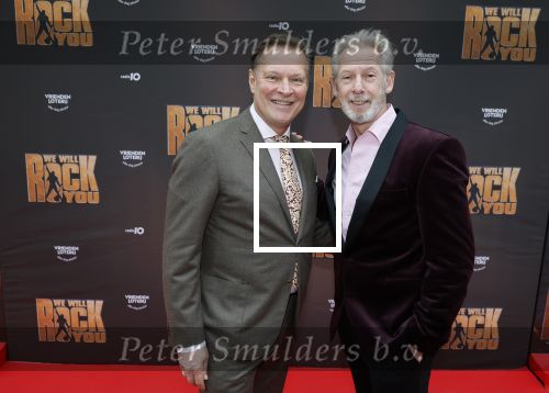 Amsterdam 29 maart 2026
Premiere we will rock you in het deLaMar theater . Albert Verlinde  en Onno hoes
