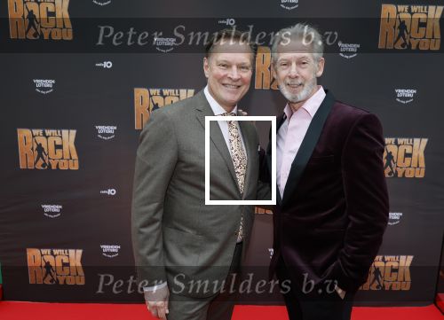Amsterdam 29 maart 2026
Premiere we will rock you in het deLaMar theater . Albert Verlinde  en Onno hoes