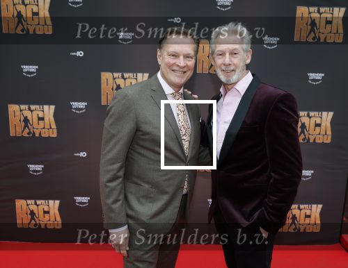 Amsterdam 29 maart 2026
Premiere we will rock you in het deLaMar theater . Albert Verlinde  en Onno hoes