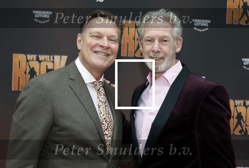 Amsterdam 29 maart 2026
Premiere we will rock you in het deLaMar theater . Albert Verlinde  en Onno hoes