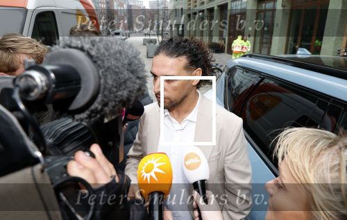 Amsterdam 24 maart 2026
Aankomst Ali B bij paleis v Justitie waar het hoger beroep in zijn zaak speelt.